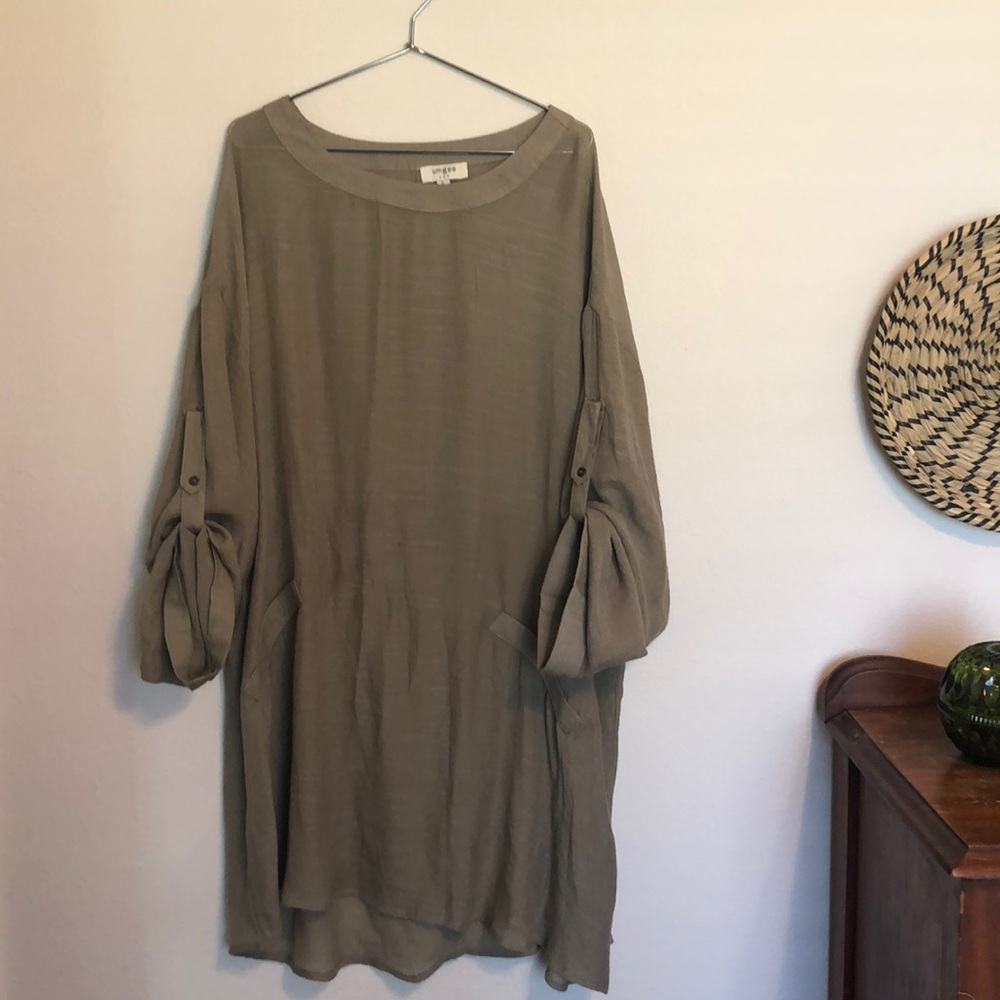 Umgee Olive Dress